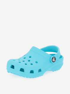 Шлепанцы детские Crocs Classic Clog K, Голубой, размер 27