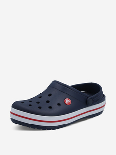 Шлепанцы для мальчиков Crocs Crocband Clog K, Синий, размер 28