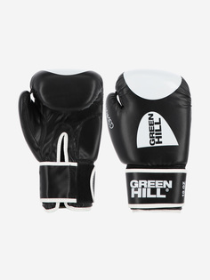 Перчатки боксерские Green Hill Hamed, Черный, размер 12 oz