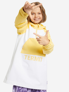 Ветровка для девочек Termit, Белый, размер 134