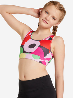 Спортивный топ бра для девочек adidas Marimekko Believe This Training, Мультицвет, размер 128
