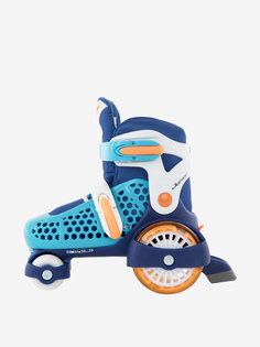 Роликовые коньки детские раздвижные REACTION Junior Boy, Синий, размер 29-32 Re:Action