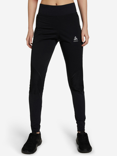 Легинсы женские Odlo Zeroweight Warm, Черный, размер 42-44