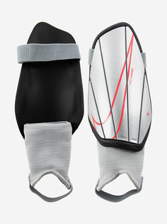 Щитки футбольные детские Nike Charge, Серебряный, размер 130-140