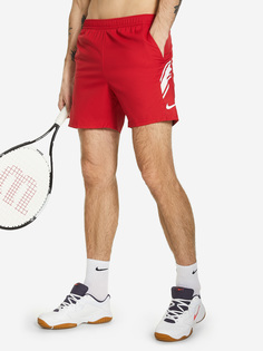 Шорты мужские Nike Court Dri-FIT, Красный, размер 46-48