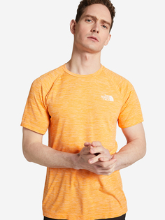 Футболка мужская The North Face Impendor Seamless, Оранжевый, размер 44-46