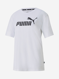 Футболка женская PUMA ESS Logo, Белый, размер 48-50