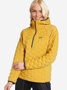 Пуховик женский Mountain Hardwear Stretchdown™ Light Pullover, Желтый, размер 50