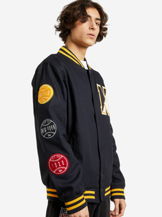 Ветровка мужская New Era Heritage Varsity, Синий, размер 52