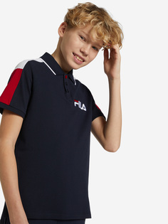 Поло для мальчиков FILA, Синий, размер 140