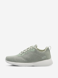 Кроссовки женские Skechers Bobs Squad, Зеленый, размер 36