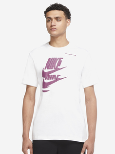 Футболка мужская Nike Sportswear Sport Essentials+, Белый, размер 50-52