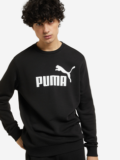 Свитшот мужской PUMA ESS Big Logo, Черный, размер 44-46