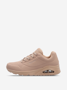 Кроссовки женские Skechers Uno - Stand On Air, Бежевый, размер 42
