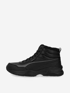 Кроссовки женские PUMA Cilia Mode Mid, Черный, размер 36.5