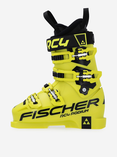 Ботинки горнолыжные детские Fischer RC4 PODIUM 90, Желтый, размер 24.5 см