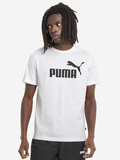 Футболка мужская PUMA ESS Logo, Белый, размер 44-46