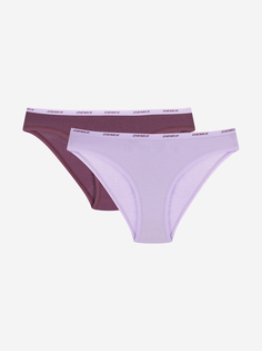 Трусы женские Demix, 2 штуки, Фиолетовый, размер 44