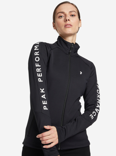 Джемпер флисовый женский Peak Performance Rider, Черный, размер 44