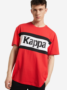 Футболка мужская Kappa, Красный, размер 44-46