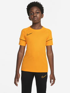 Футболка для мальчиков Nike Dri-FIT Academy, Оранжевый, размер 122-128