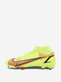 Бутсы мужские Nike Superfly 8 Academy Fg/Mg, Желтый, размер 43