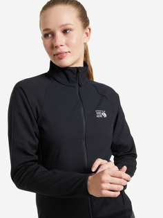 Джемпер флисовый женский Mountain Hardwear Stratus Range Full Zip, Черный, размер 42