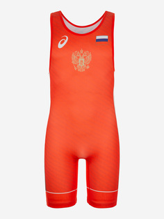 Трико для борьбы ASICS WRESTLING SUIT, Красный, размер 48-50