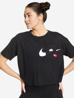 Футболка женская Nike Icon Clash, Черный, размер 48-50