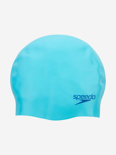 Шапочка для плавания детская Speedo, Голубой, размер 53-58