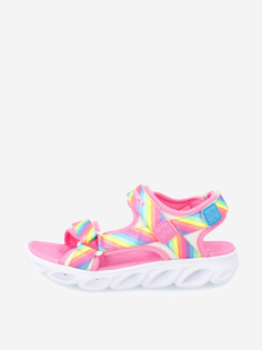 Сандалии для девочек Skechers Hypno-Splash Rainbow Lights, Мультицвет, размер 28.5