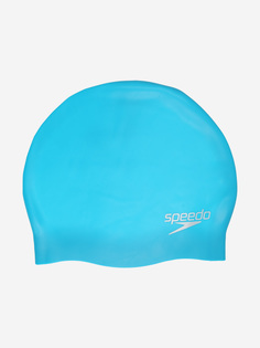 Шапочка для плавания Speedo, Голубой, размер 52-58