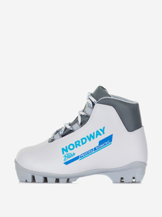 Ботинки для беговых лыж детские Nordway Bliss Jr, Белый, размер 27