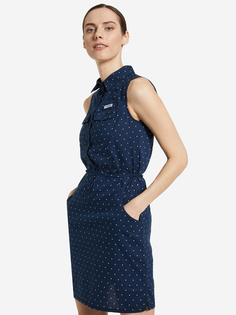 Платье женское Columbia Bonehead Stretch SL Dress, Синий, размер 42