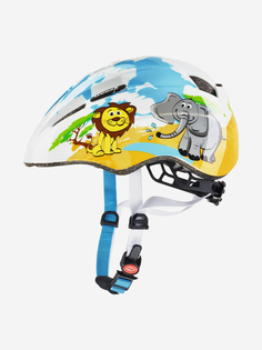 Шлем велосипедный детский Uvex, Белый, размер 46-52
