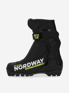Ботинки для беговых лыж детские Nordway Race Skate, Черный, размер 36