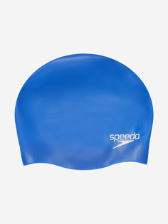 Шапочка для плавания детская Speedo, Голубой, размер 53-58