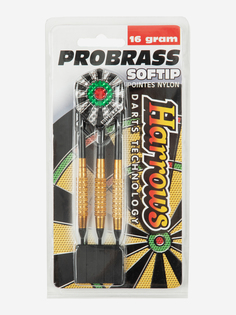 Набор дротиков Harrows Pro Brass Softip, Золотой, размер Без размера