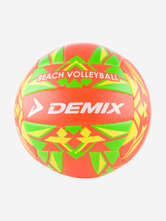 Мяч для пляжного волейбола Demix, Оранжевый, размер 5