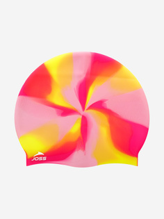 Шапочка для плавания Joss, Розовый, размер 55-59