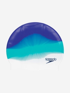 Шапочка для плавания Speedo, Синий, размер 52-58