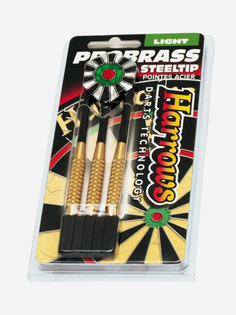 Дротики Harrows Pro Brass (L), Золотой, размер Без размера