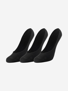 Носки женские Skechers, 3 пары, Черный, размер 36-41