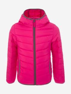 Куртка утепленная для девочек Demix, Розовый, размер 104