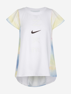 Футболка для девочек Nike Dry Instacool, Белый, размер 110