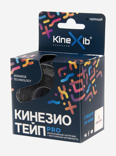 Кинезио-тейп Kinexib Pro tape, черный, Черный, размер Без размера