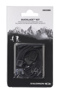 Шнурки Salomon Quicklace Kit, Черный, размер Без размера