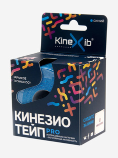 Кинезио-тейп Kinexib Pro, синий, Синий, размер Без размера