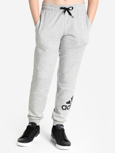 Брюки для мальчиков adidas, Серый, размер 128