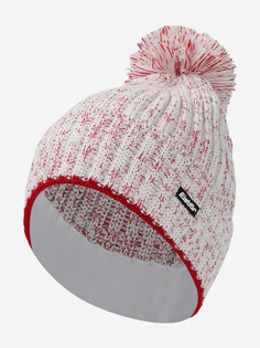 Шапка женская Eisbaer Naja Pompon, Розовый, размер 57
